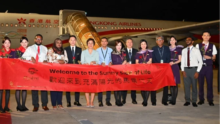 Hong Kong Airline Restarts Flight Services to the Maldives