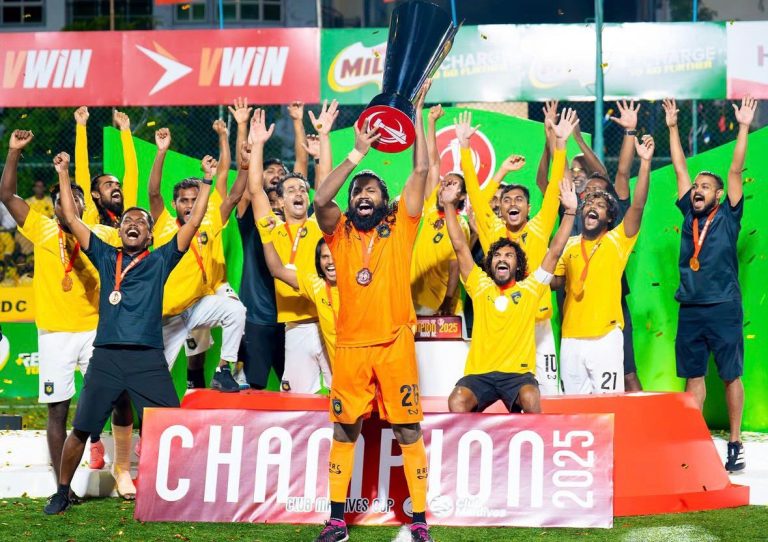 ކްލަބް މޯލްޑިވްސް ކަޕްގެ ޗެމްޕިއަންކަން އާރުއާރުސީ ހޯދައިފި