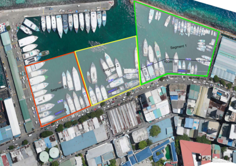 ބާޒާރުމަތީ ބަނދަރުގައި އަޅާފައިވާ އުޅަނދުތައް ވަގުތީގޮތުން އެމްއެމްއޭ ސަރަޙައްދަށް