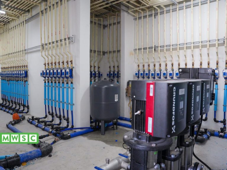 4000 ފުލެޓުގެ ހުރިހާ ޓަވަރެއްގެ ފެނާއި ނަރުދަމާގެ މަސައްކަތްތައް ނިމިއްޖެ