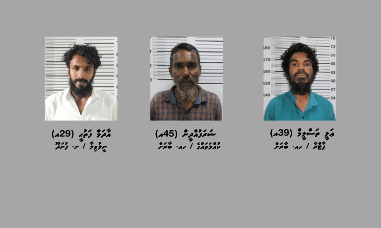 މަސްތުވާތަކެއްޗާ އެކު 3 މީހަކު ހައްޔަރުކޮށްފި