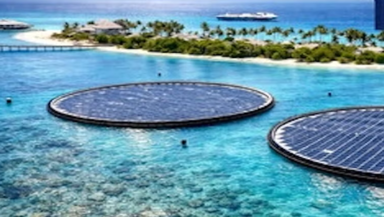 ތެލުގެ ހޭދަ ހުއްޓާލަން ސޮނޭވާ ސީކްރެޓް މޫދުގައި ފްލޯޓިން ސޯލާ