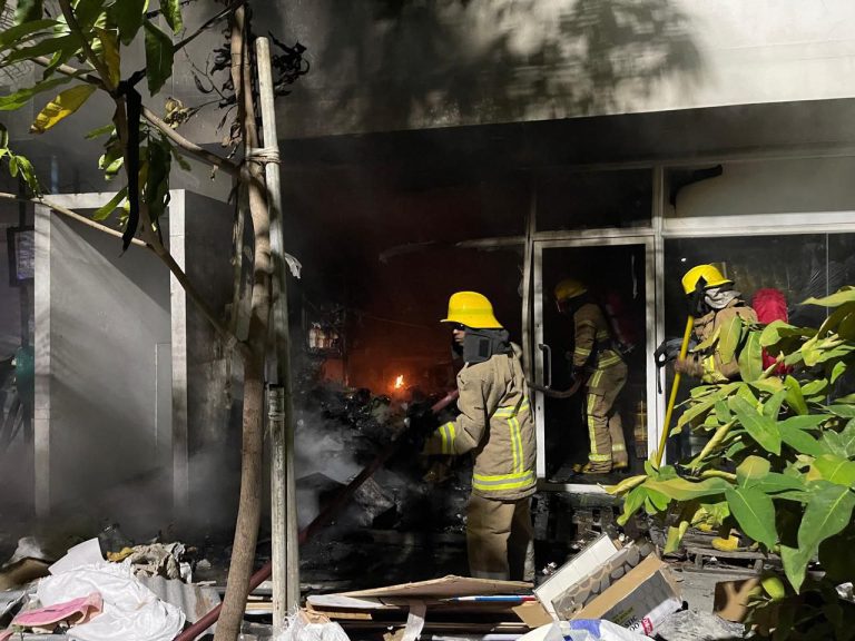 ހުޅުމާލޭގައި ހުރި ގުދަނެއްގައި ރޯވެ، ގެއްލުން