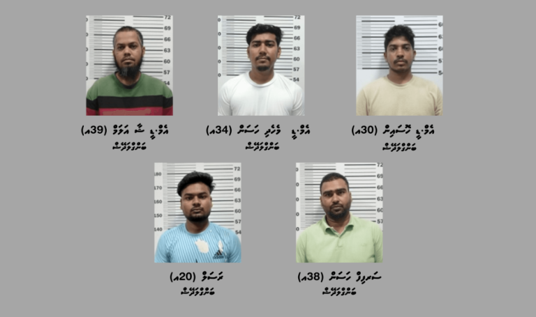 މީހަކު ރަހީނުކުރި 5 ބިދޭސީއަކު ހައްޔަރުކޮށްފި