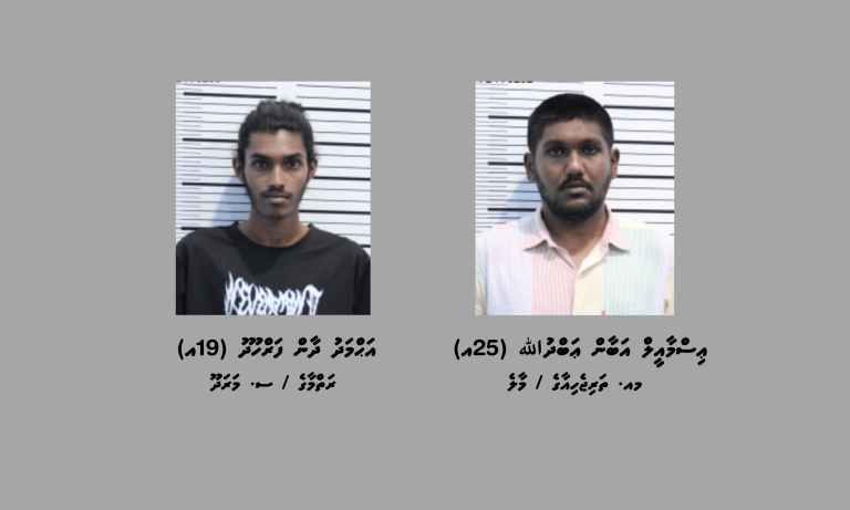 ކަނޑުމަގުން ރާއްޖެއަށް މަސްތުވާތަކެތި އެތެރެކުރި ދެ މީހަކު ހައްޔަރުކޮށްފި