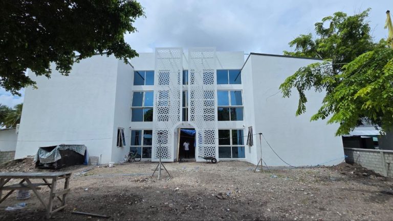 ފުވައްމުލައް ސިޓީގައި ބިނާކުރާ ޤުރުއާނާބެހޭ މަރުކަޒުގެ މަސައްކަތް ނިމުމާ ގާތަށް