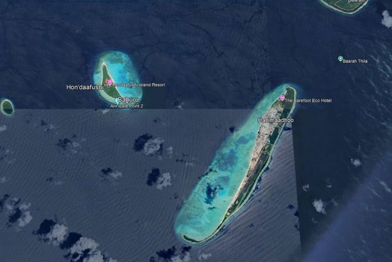 މަސްދޯންޏަކުން ގެއްލިގެން ހޯދަމުންދިޔަ މީހަކު ފަޅުރަށެއްގެ ގޮނޑުދޮށަށް ލައްގާފައި އޮއްވާ ފެނިއްޖެ