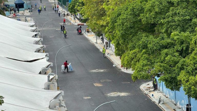 މަރާމާތުގެ މަސައްކަތަށް އަމީނީމަގުގެ ފުޑްކޯޓާވީ ފަޅި މިރޭ ބަންދުކުރަނީ