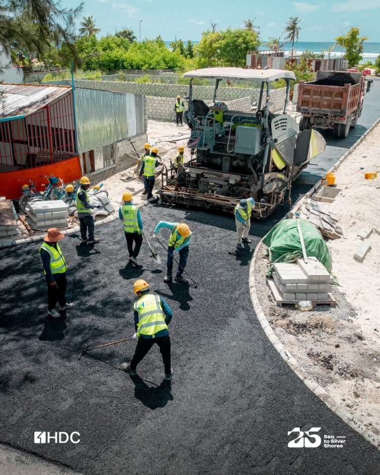 ކާމިލް ދީދީ ސްކޫލް ހިމެނޭ ސަރަހައްދުގެ މަގުގައި ތާރުއަޅާ ނިންމާލައިފި