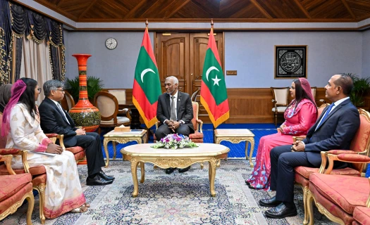 ސާކުގެ ސެކްރެޓަރީ ޖެނެރަލް، ރައީސްގެ އަރިހަށް ވަދާޢީ ޒިޔާރަތް ކުރައްވައިފި