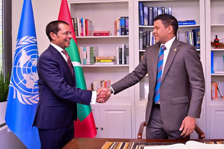 އދ. ގައި ހުންނަ ރާއްޖޭގެ ދާއިމީ މިޝަނަށް ނައިބުރައީސް ވަޑައިގެންފި