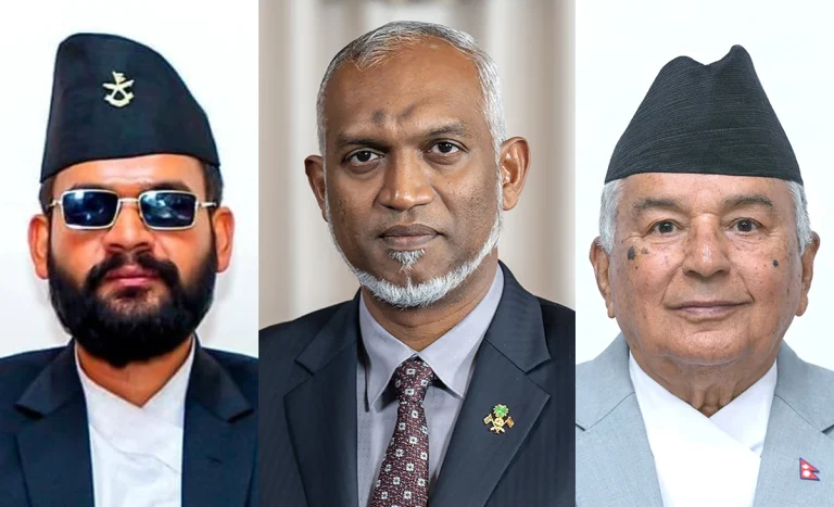 ނޭޕާލުގެ ޤާނޫނުއަސާސީ ދުވަހާ ގުޅިގެން އެ ޤައުމުގެ ވެރިންނަށް ރައީސްގެ ތަހުނިޔާ