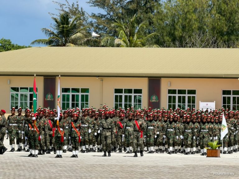 ވަޠަނީ ޚިދުމަތުގެ ތަމްރީނުތައް ފުރިހަމަކޮށް 341 ބައިވެރިން ދަސްވެނިވެއްޖެ