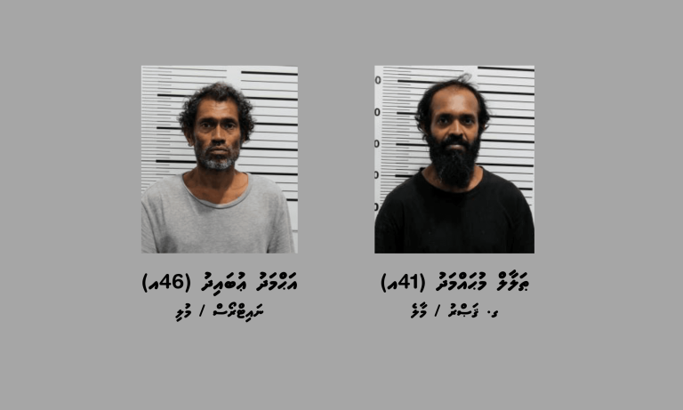 އެޕާޓްމަންޓަކަށް ވަދެ ބިރުދައްކައި ފޭރުނު މައްސަލައިގައި ދެ މީހަކު ހައްޔަރުކޮށްފި