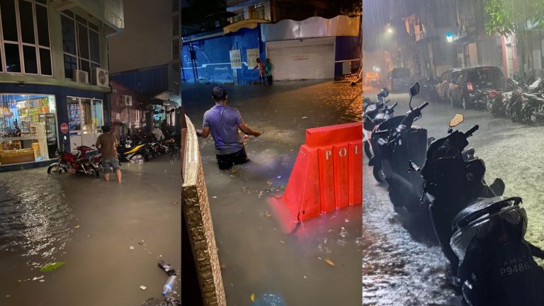 ފާއިތުވި 24 ގަޑިއިރު މާލެ ސަރަހައްދަށް 90 މިލިމީޓަރުގެ ވާރޭވެހުނު: މެޓް